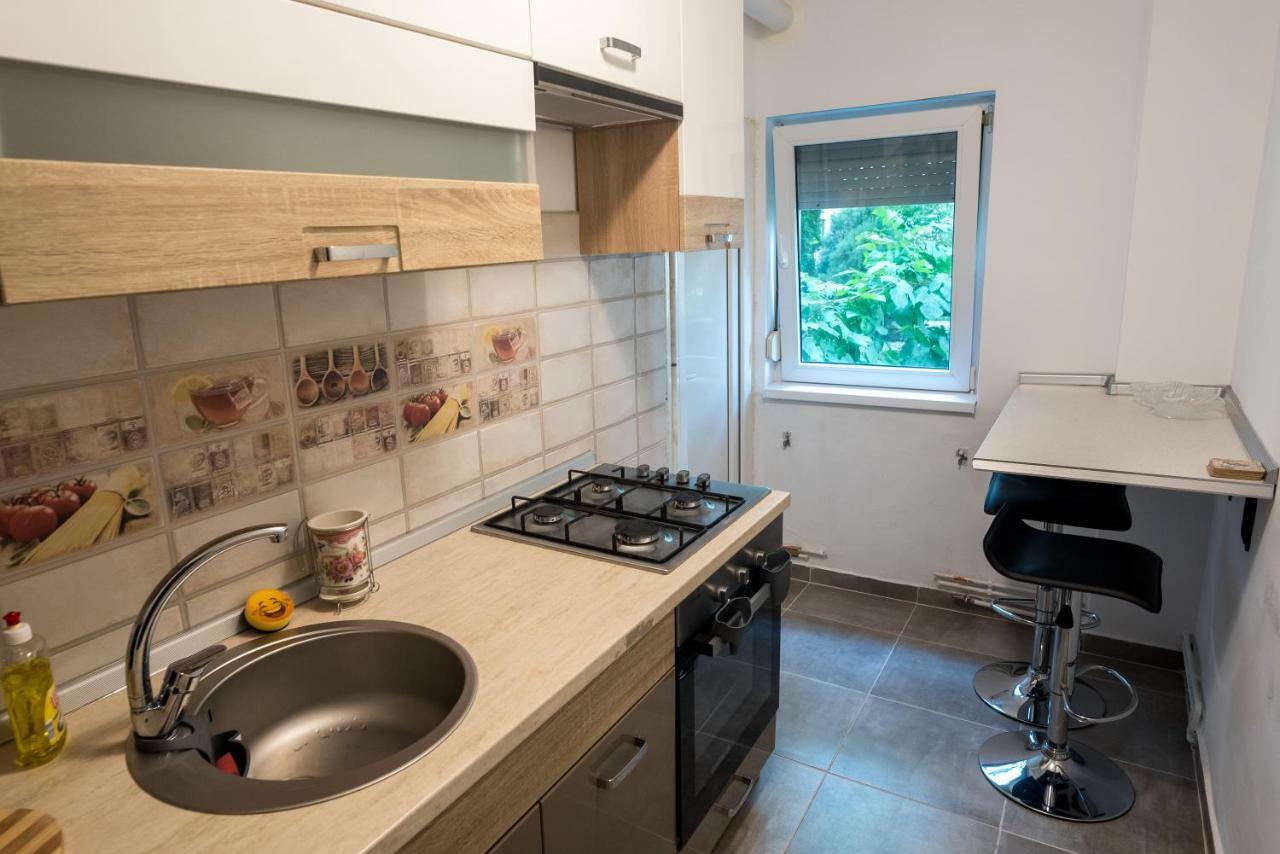 Pangsapuri 35 m² dengan 1 bilik tidur dan 1 bilik mandi peribadi di Calea Sagului Timisoara Luaran gambar